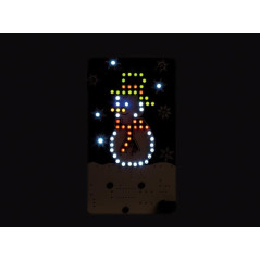 Velleman MK200 LED sneeuwpop met sneeuwvlokken Mini Kits bouwpakket