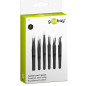 Goobay 41256 6-delige RVS Pincettenset