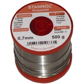 Stannol Kristall 505 810621 soldeertin 0,7mm 500gram