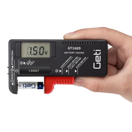 GETI GT168D Digitale batterijentester