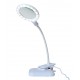 Soldeerbout-shop ZD-127 Vergrootglas met LED-verlichting en zwanenhals