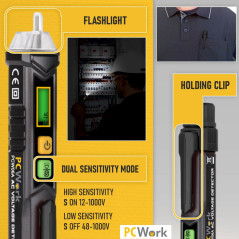 PCWork PCW06A Voltstick contactloze AC spanningszoeker