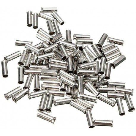 Soldeerbout-shop EN1010 adereindhuls 1mm² 10mm zonder isolatie (100 stuks)