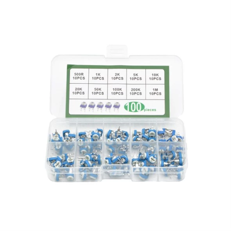 Soldeerbout-shop Trimpotmeter assortiment 100-delig