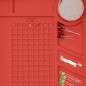 Weller WLACCWSM1-02EU Siliconen soldeermat antistatisch 55 x 35cm Weller WLACCWSM1-02EU Siliconen soldeermat antistatisch 55 x 35cm