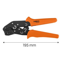 NEO Tools 01-544 Adereindhulzen krimptang 0.25 tot 6mm²