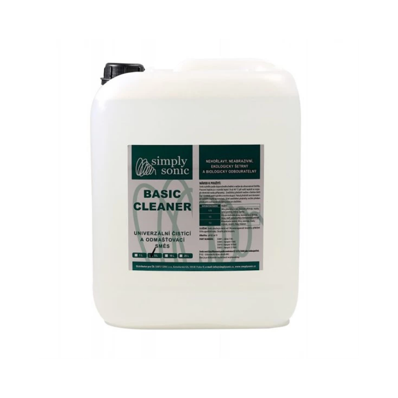 Simply Sonic Basic Cleaner Ultrasoonreinigingsvloeistof concentraat 5L