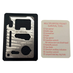 PCWork PCW08D 11-in-1 mini multitool RVS | Soldeerbout-shop.nl