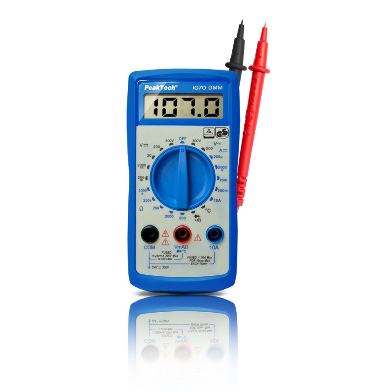 PeakTech 1070 digitale multimeter