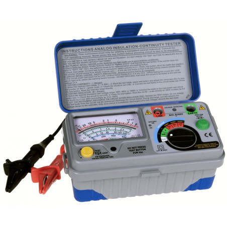 PeakTech 2675 Analoge isolatiemeter | Soldeerbout-shop.nl