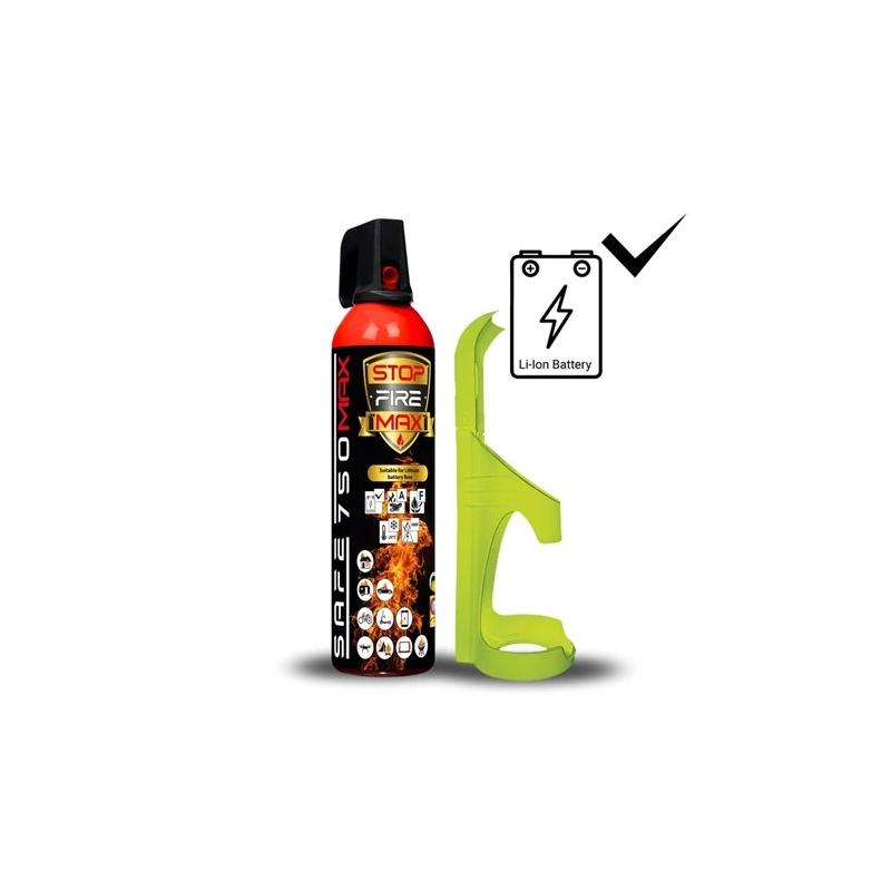 SafeHome SAFE 750 MAX 75F Brandblusspray 750ml brandblusser (ook voor Lithium) SafeHome SAFE 750 MAX 75F Brandblusspray 750ml brandblusser (ook voor Lithium)