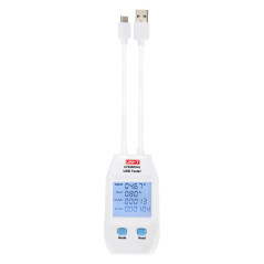 UNI-T UT658DUAL USB-A en USB-C tester en meter | Soldeerbout-shop.nl