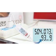 UNI-T UT658B USB-tester en meter USB-A | Soldeerbout-shop.nl