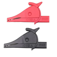 UNI-T UT-C02A Krokodillenklem naar banaanstekker (set van 2)