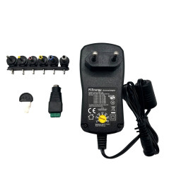 PCEnergy PCE24-1000-UNI Voedingsadapter DC 9-24V 1A 24W