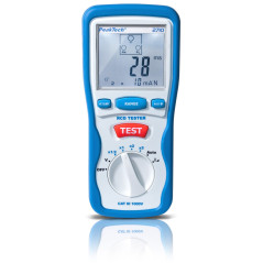PeakTech 2710 FI/RCD Aardlekschakelaartester | Soldeerbout-shop.nl