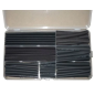 Soldeerbout-shop krimpkous assortiment 140-delig zwart Soldeerbout-shop krimpkous assortiment 140-delig zwart