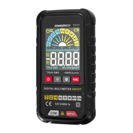 Ermenrich TC17 Digitale smart multimeter | Soldeerbout-shop.nl