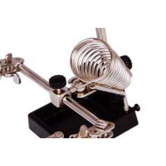 Levenhuk ZF19 Derde hand met vergrootglas en soldeerbouthouder