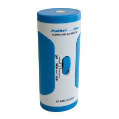 PeakTech 8010 Decibelmeter kalibrator 94dB en 114dB | Soldeerbout-shop.nl