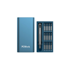 PCWork PCW08A mini-schroevendraaierset 30-delig | Soldeerbout-shop.nl