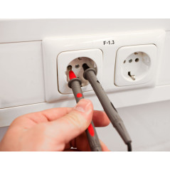 PeakTech TKS-4 Meetsnoerenset 1000V 10A 120cm | Soldeerbout-shop.nl