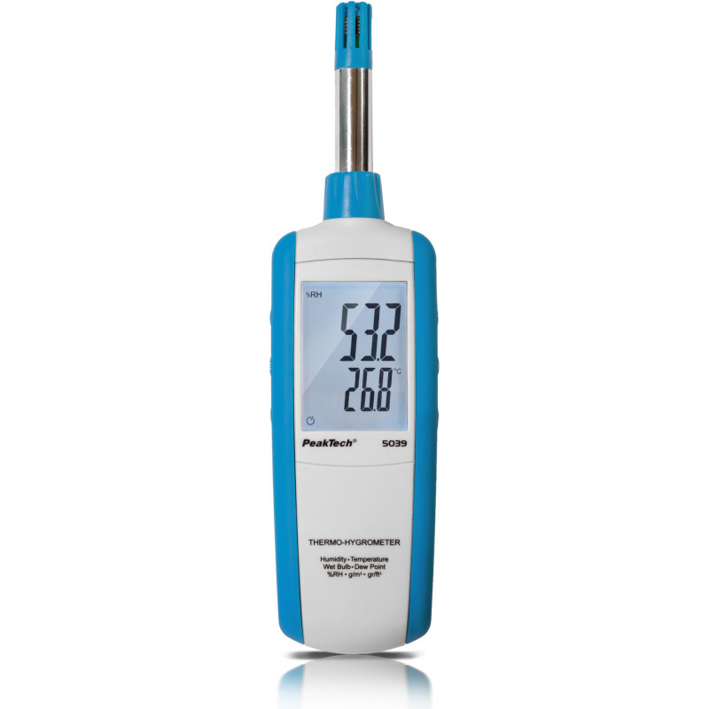 PeakTech 5039 Thermo-, hygro- en dauwpuntmeter PeakTech 5039 Thermo-, hygro- en dauwpuntmeter