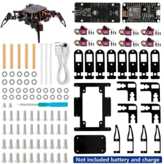 Acebott QD020 ESP32 Bionische 4-potige robotspin kit | Soldeerbout-shop.nl