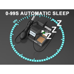 Bakon BK602 PRO SMD hetelucht- en soldeerstation | Soldeerbout-shop.nl