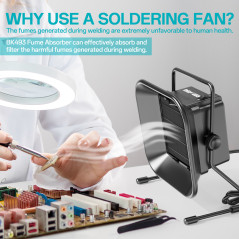 Bakon BK493 Soldeer afzuiging