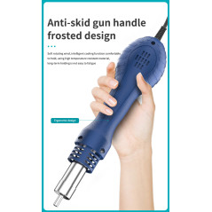 Bakon BK858 hetelucht SMD soldeerstation 550Watt | Soldeerbout-shop.nl