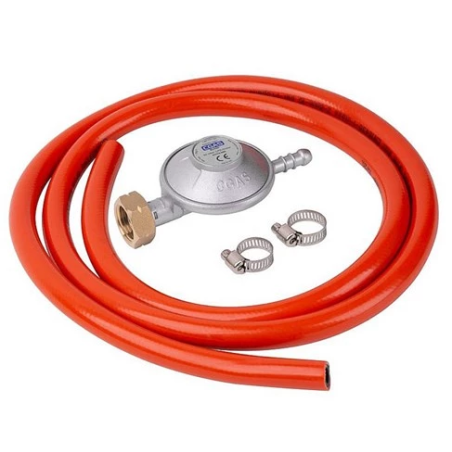 CGAS 2171594 C31-30 Gasdrukregelaar 30mBar met gasslang | Soldeerbout-shop.nl