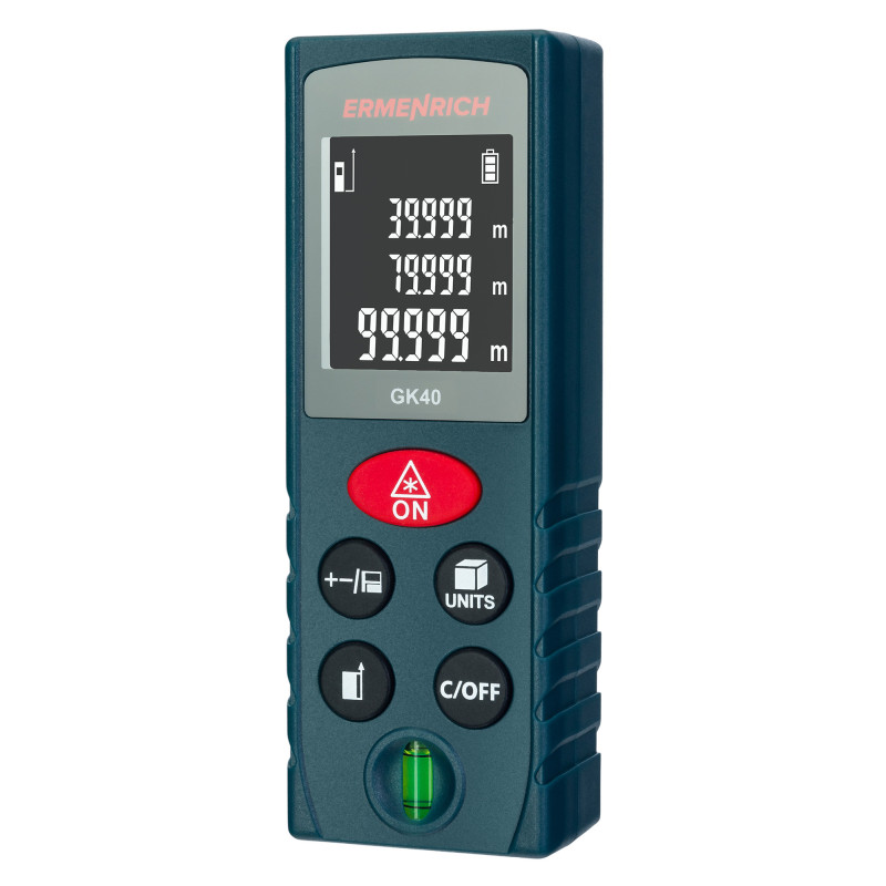 Ermenrich PLUS GK40 Laserafstandsmeter 40m Ermenrich PLUS GK40 Laserafstandsmeter 40m
