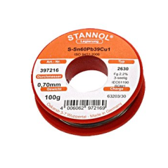 Stannol 2630 397216 soldeertin 0,70mm 100gram | Soldeerbout-shop.nl