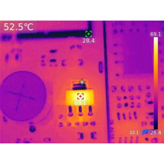 UNI-T UTi730V IR Warmtebeeldcamera -40 tot +400°C | Soldeerbout-shop.nl
