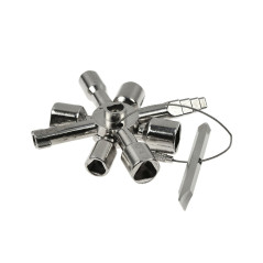 GEKO G10048 Universele 10-in-1 kastsleutel | Soldeerbout-shop.nl