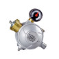 CFH DR414 Tweetraps gasdrukregelaar met manometer 50mBar