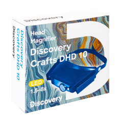Discovery Crafts DHD10 Vergrootglas met hoofdband en verlichting | Soldeerbout-shop.nl