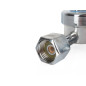 GEKO G80075 CO2 en Argon gasdrukregelaar instelbaar met flowmeter
