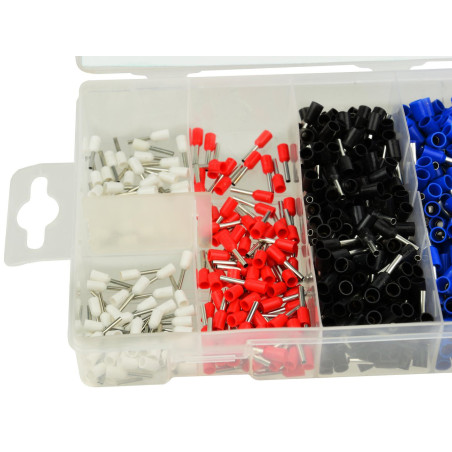 GEKO G02815 adereindhulzenassortiment 0,5mm² tot 10mm² (685 stuks)