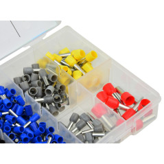 GEKO G02815 adereindhulzenassortiment 0,5mm² tot 10mm² (685 stuks) | Soldeerbout-shop,nl