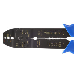 GEKO G01771 4-in-1 Strip- knip- en krimptang | Soldeerbout-shop.nl