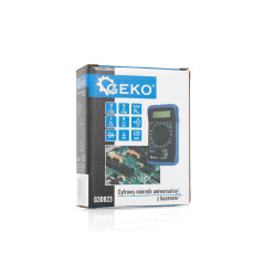 GEKO G30823 Digitale multimeter | Soldeerbout-shop.nl
