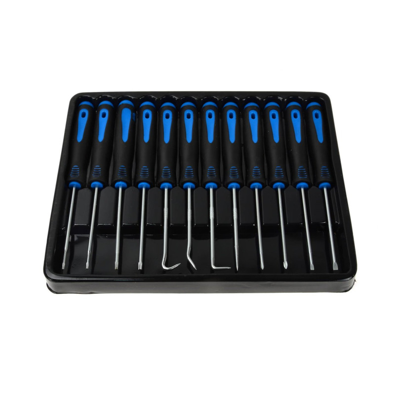 GEKO G02707 Mini-schroevendraaierset 12-delig GEKO G02707 Mini-schroevendraaierset 12-delig