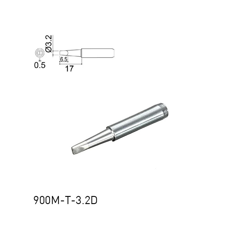 Bakon 900M-T-3.2D soldeerpunt beitel 3,2mm