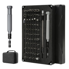 PCWork PCW08J Precisie-schroevendraaier- en toolset 89-delig | Soldeerbout-shop.nl