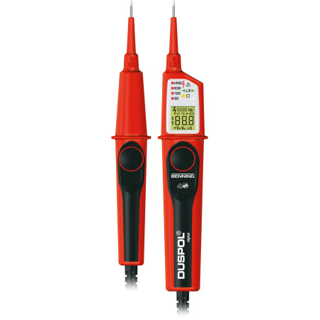 Benning Duspol Digital spanningstester 12 tot 1200V AC & DC | Soldeerbout-shop.nl