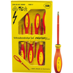 EGB PROTOPII VDE schroevendraaierset 6-delig | Soldeerbout-shop.nl