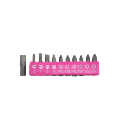 GEKO G10107 23-delige gereedschapsset (roze) | Soldeerbout-shop.nl