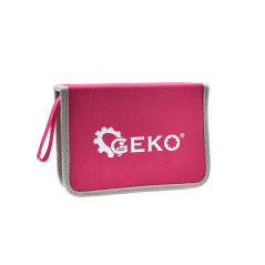 GEKO G10107 23-delige gereedschapsset (roze) | Soldeerbout-shop.nl